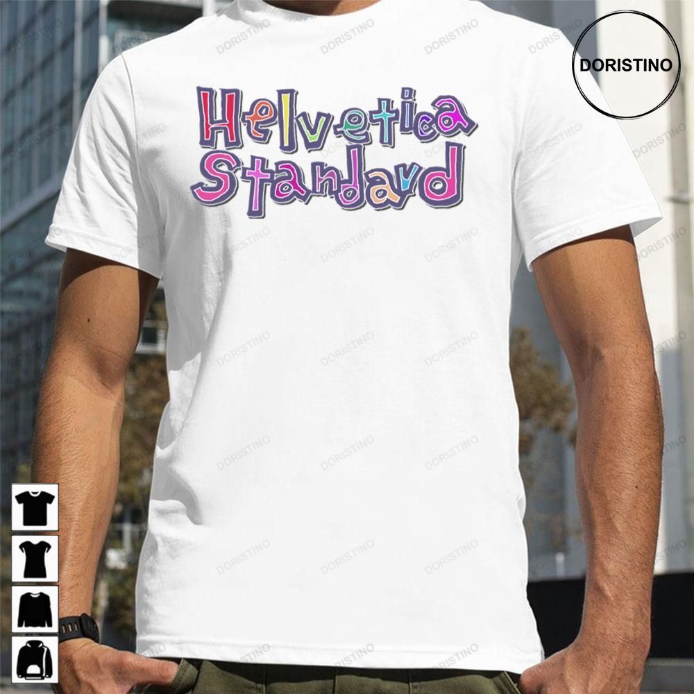 Helvetica Standard Nichijou Limited Edition T-shirts